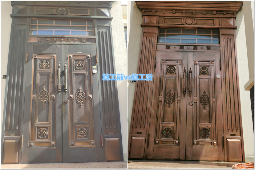 江陰保潔公司 江陰銅門除銹 江陰銅門保養(yǎng)